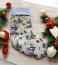Bear and his friends Christmas Stocking.