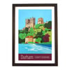 Durham travel poster print by Susie West