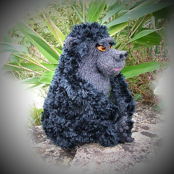 MOUNTAIN GORILLA knitting pattern by Georgina Manvell PDF by email 