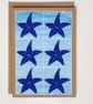 Starfish Greetings Card - Blank - Birthday Card - Fabric Card - Image 4