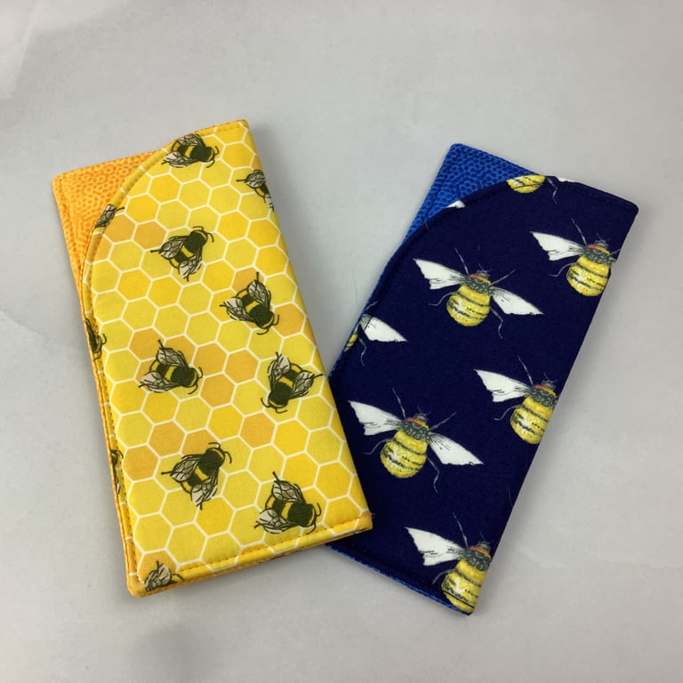 Bees glasses case, slip case, options