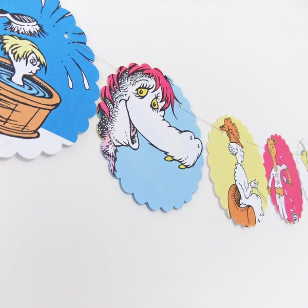 Dr Seuss Bunting - children's bunting