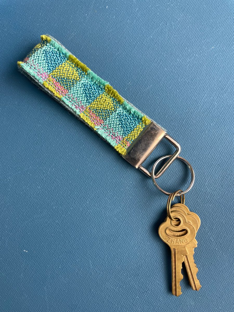 Hand Woven Key Ring Design 9