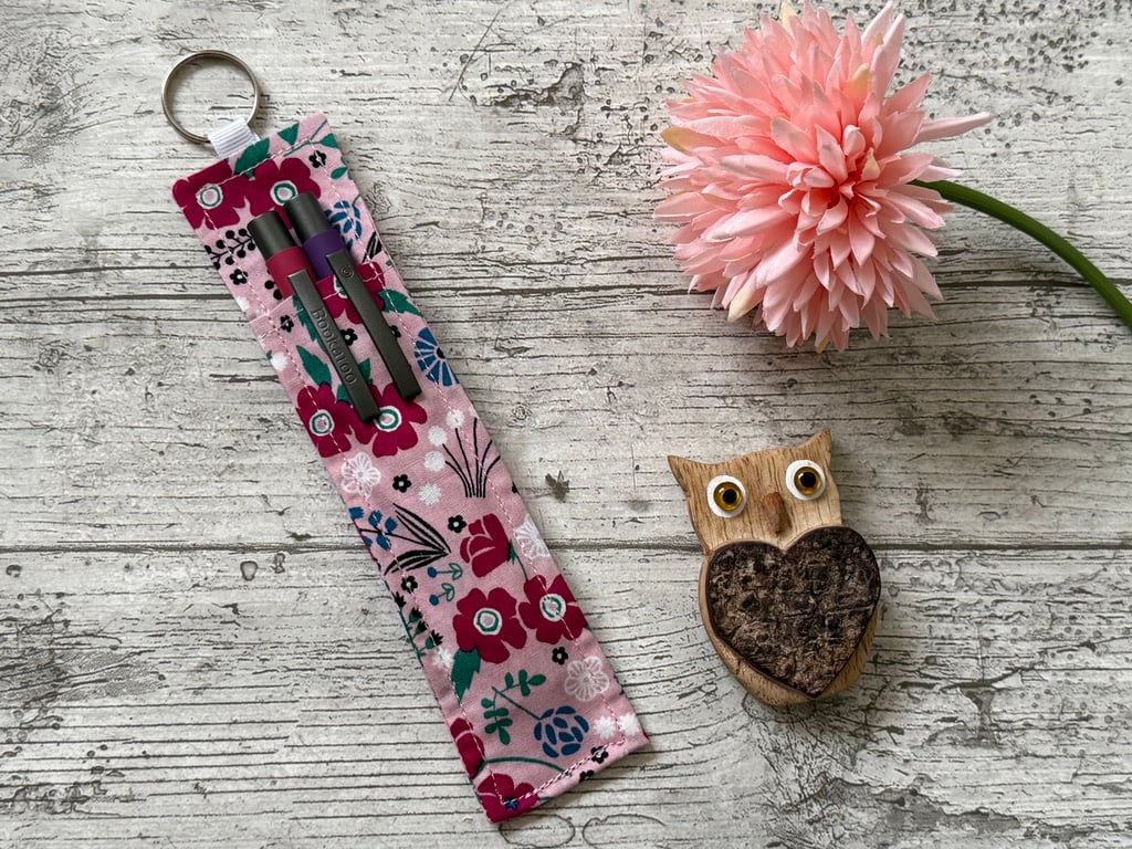 Floral Print Lanyard Pen Holder Teacher Pen Holder Nurse Pen Holder Hands Free P