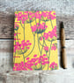 Perfectly Imperfect A6 Journal with Pink Seedheads - Image 2