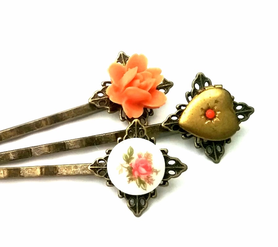  Pretty Bobby Pins set...