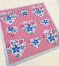 Valentines day handmade hearts card  - Image 2
