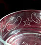 Etched Glass Dish- Pickles - Image 2