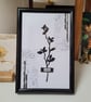 Framable Art Greeting Card - Monochrome Botanical - Image 4