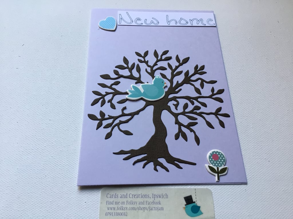 New home card. Card for new home. New home card. Ref 317