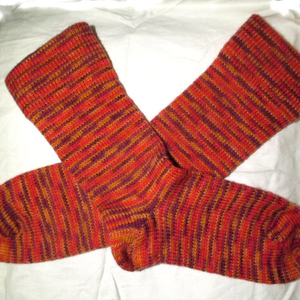 Handmade Angora Socks SIZE: 4-6 UK, 6-8 US, 36-38 EURO