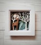 CUSTOMER ORDER Hare & Moon Diorama Picture - Image 1