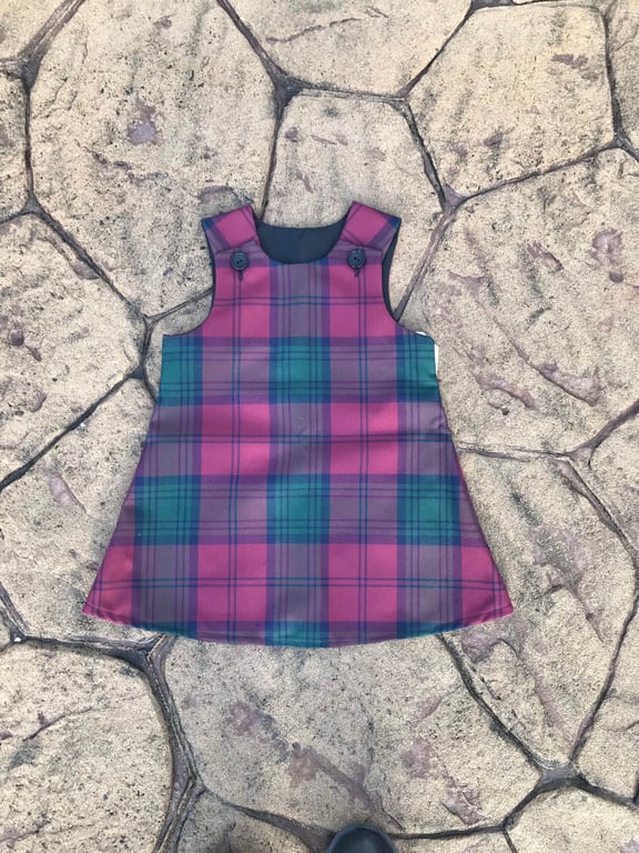 Lindsay Tartan Pinafore Dress