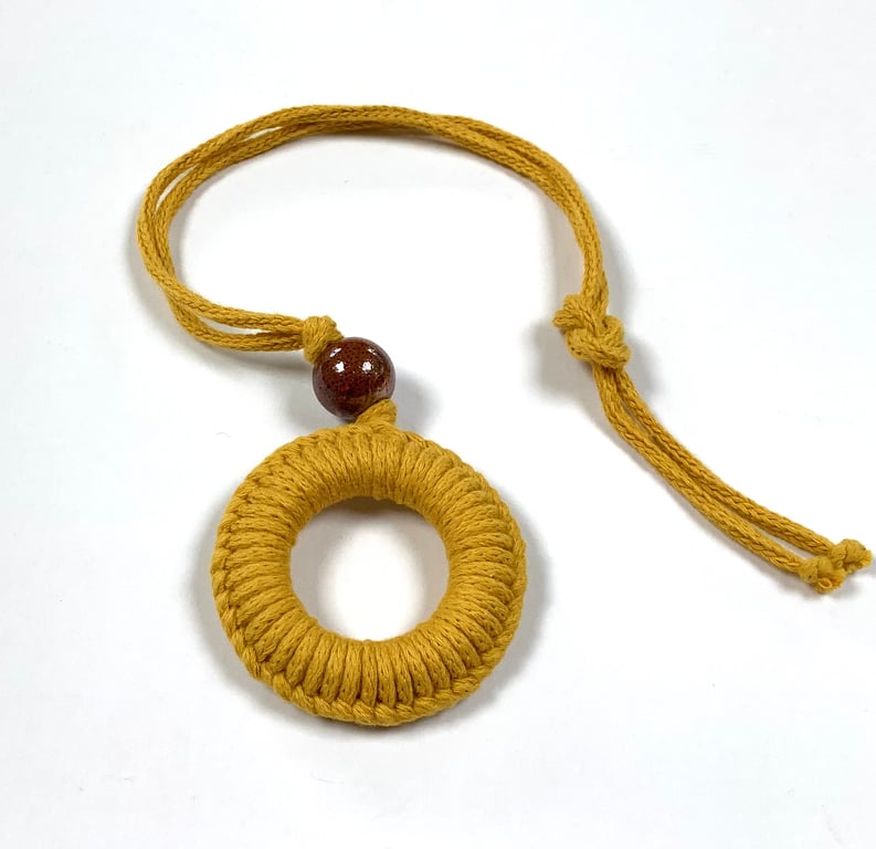 Macrame Pendant
