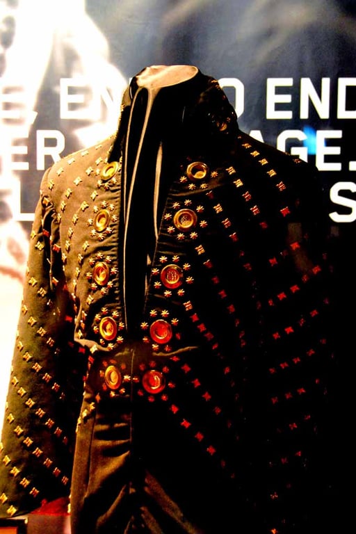 Elvis Presley On Tour Exhibition London Photograph Print