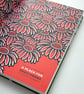 A6 HARDBACK NOTEBOOK - GREEN ECHINACEA - Image 3
