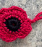 Poppy bag charm and trolley token - Image 2