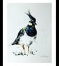 Lapwing, Professional Giclée Print. - Image 2