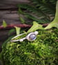 Sterling silver ring with oval labradorite - Image 8