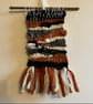 Winter Walk Hand Spun Woven Wall Hanging