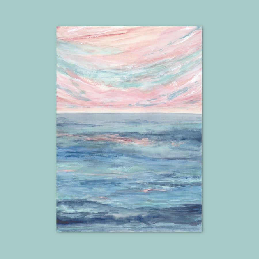 Super Seconds A3 Sample Seascape Fine Art Print 301