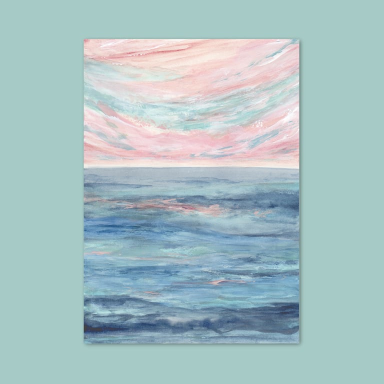 Super Seconds A3 Sample Seascape Fine Art Print 301