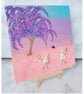 Seaglass and seapottery canvas "FRIENDS" - Image 5