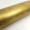 A4 Marbled paper sheet peacock metallic gold