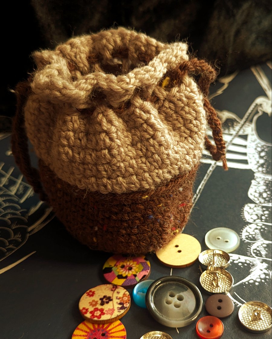 Basket Bottomed Bag Crochet Kit