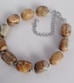Natural Jasper Beaded Bracelet, Natural Gemstone Jewellery for Women  - Image 5