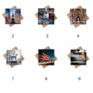 Glasgow Greeting cards set