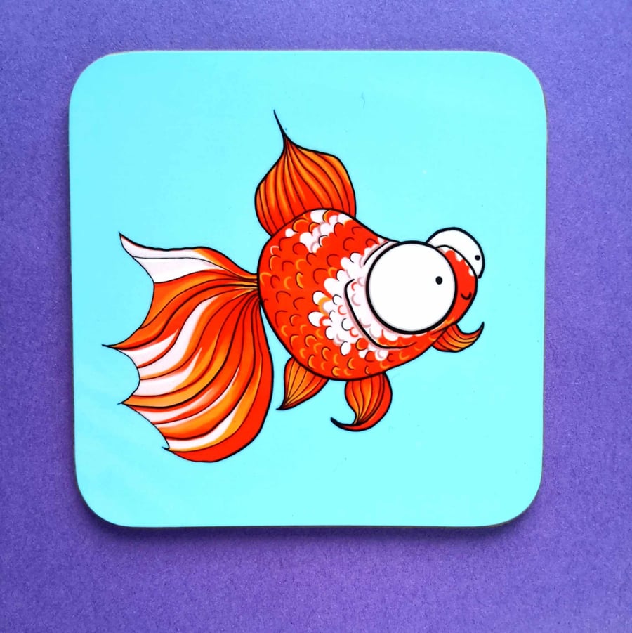 Goldfish coaster