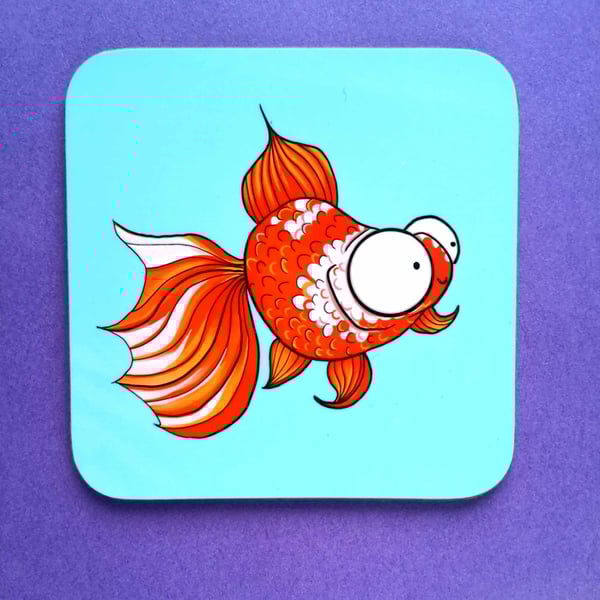 Goldfish coaster