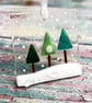 Snow Scene Christmas decoration