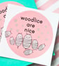 Woodlice Are Nice Sticker - Woodlouse - Isopods - Wildlife Lover Gift - Nature - Image 2
