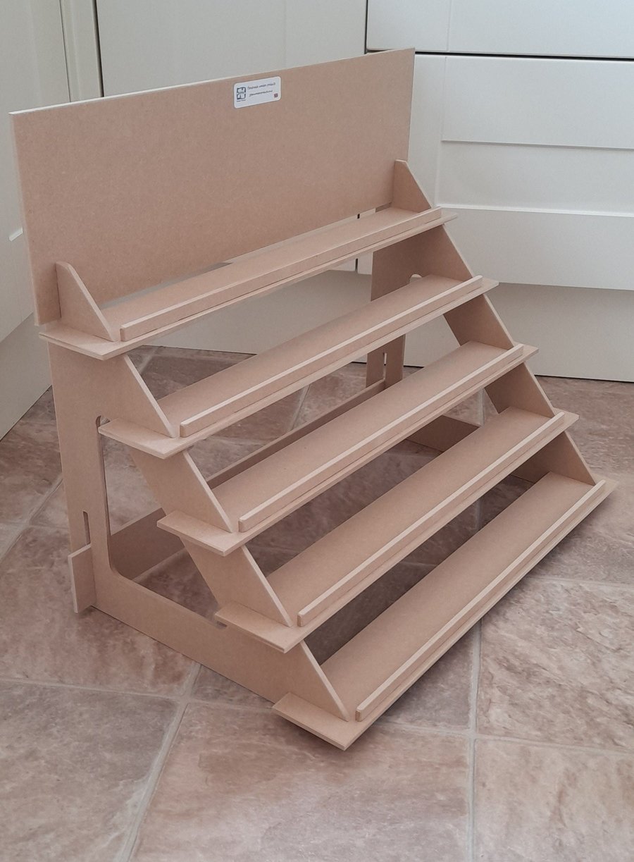 Display Stand - 5 tier - flat pack - ideal for Jewellery boxes at craft fairs