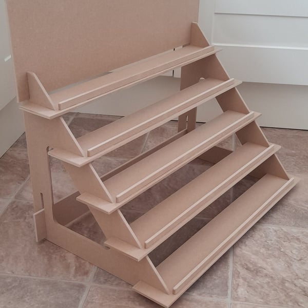 Display Stand - 5 tier - flat pack - ideal for Jewellery boxes at craft fairs