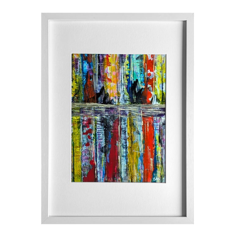 'Long Reflections' Original A4 Painting