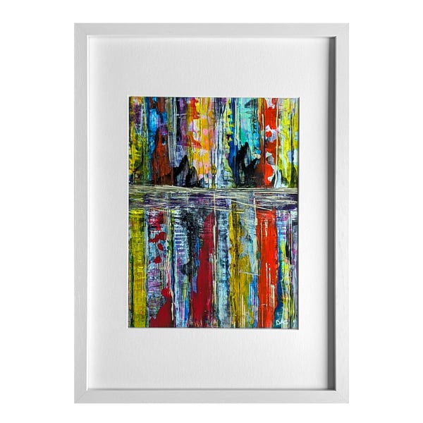 'Long Reflections' Original A4 Painting