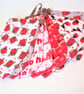 Christmas Bunting with Festive print Robins, Reindeer and Santas - Image 1