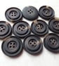 23mm 36L polyester Tortoise Shell Buttons DESIGNER - Image 1