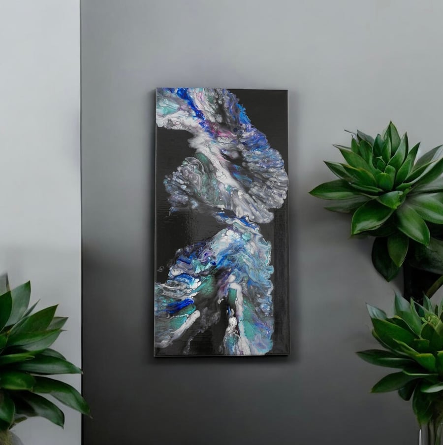 Underwater Formation fluid art 