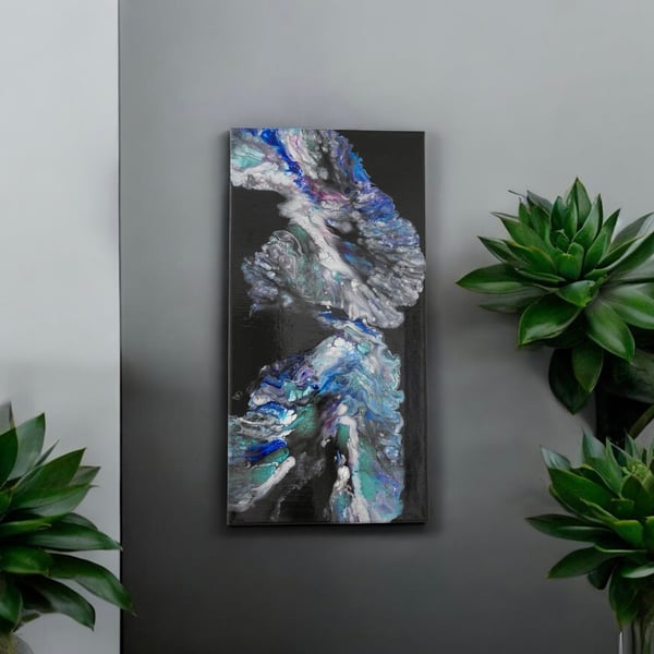 Underwater Formation fluid art 