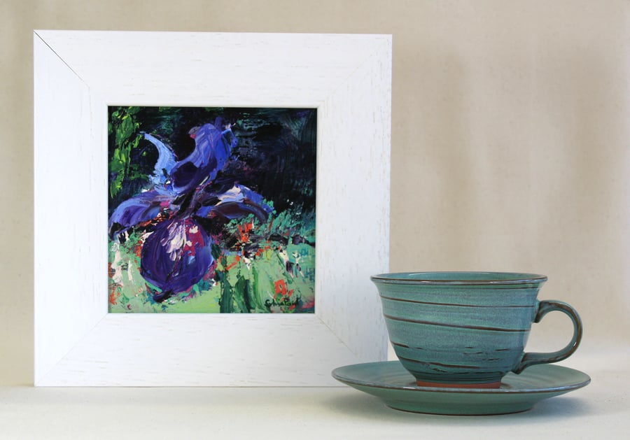 Iris Original Painting