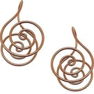 Copper Energy Spiral Hand Ring pair ( 2xspirals) NOW REDUCED