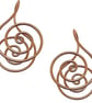 Copper Energy Spiral Hand Ring pair ( 2xspirals) NOW REDUCED