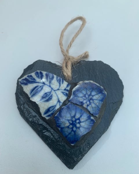 Mini Mosaic Heart