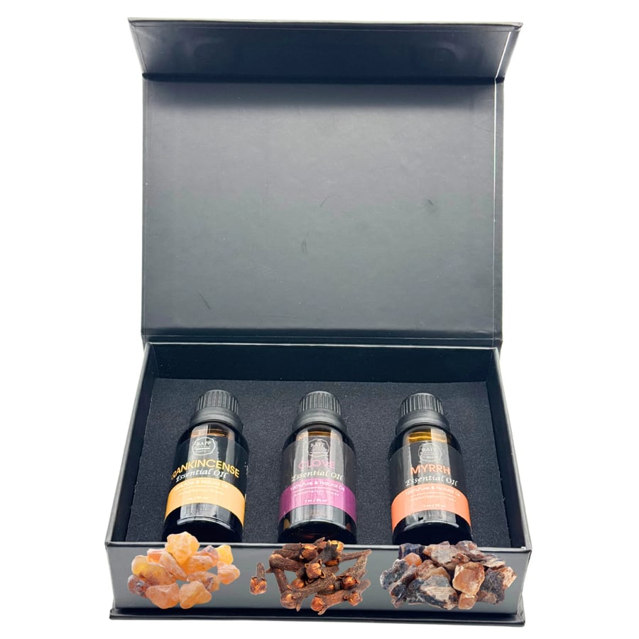 Frankincense Essential Oil ,Clove Essential Oil ,Myrrh Essential Oil ,100% Pure 