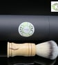 Handcrafted Ash wood Shaving Brush with Silvertip Knot (SKU-SB03 - Image 9