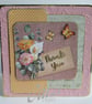 Flower Bouquet Thank You Card - Image 1